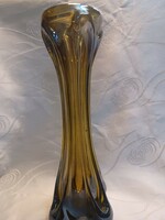 Czech glass vase