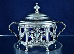 Gorgeous, antique silver bonbonier, Paris, ca. 1840!!!