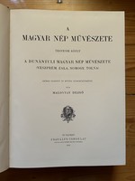Dezső Malonyai: the art of the Hungarian people, fourth volume