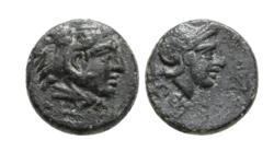 Ancient Greek coin, mysia. Pergamon. BC 310-282 BC