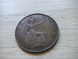 1 Penny 1922 England