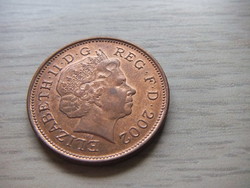 2 Penny 2002 England