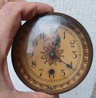 Table clock structure with door, fireplace clock also based on French German clock.