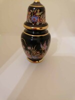 Styled n.Ricci tynoy perfume jar hand painted 24 k gold plated perfume bottle refillable