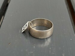 Silver hoop ring