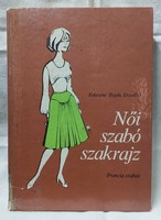 Erzsébet Feketené Hajdu female tailor drawing (b01)