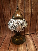 Asztali mozaik lámpa marokkói lámpa török lámpa