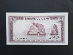 Lebanon 10 livres 1986 unc