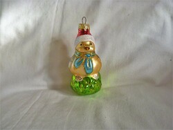 Retro-style glass Christmas tree decoration - 