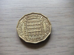 3 Penny 1965 England