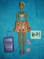 Beautiful 2019 mattel color reveal fashion barbie doll with suitcase according to the pictures kcsb1.