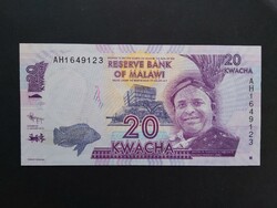 Malawi 20 kwacha 2012 unc