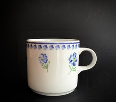 Alföldi display case blue floral home-made mug elise