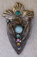 Beautiful women's brooch, clothespin, collector's item from around 1940