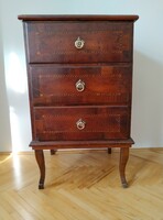 Braided chest of drawers with 3 drawers