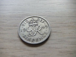 6 Penny 1949 England