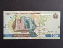 Üzbegisztán 5000 Som 2021 Unc
