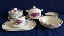 Alföld porcelain bella 207 tableware with canteen pattern