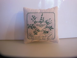 Scented pillow - lavender - 15 x 15 x 4 cm - handmade