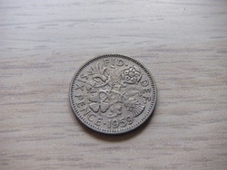6 Penny 1959 England