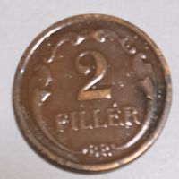 1939. Hungary 2 pennies (851)