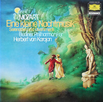 Mozart, Karajan• Berliner Philh. - Eine kleine nachtmusik serenaden und divertimenti (lp, comp, re)