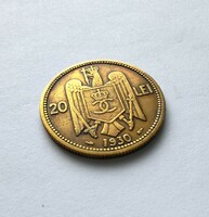 Romania 20 lei 1930, ii. Charles