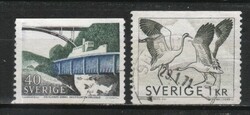 Swedish 0855 mi 599 a - 600 a EUR 0.60