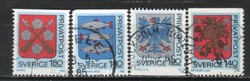 Swedish 0966 mi 1330-1333 €1.20
