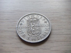 1 Shilling 1961 England (English coat of arms three lions on the coronation shield)