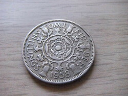 2 Shillings 1958 England