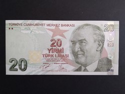 Turkey 20 lira 2020 unc