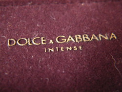 Dolce & Gabbana Intense utazó ékszeres tok, doboz