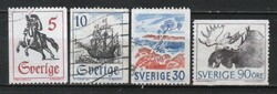 Swedish 0847 mi 590-593 €1.20