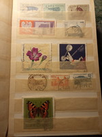 Postage stamps of Poland and Czechoslovakia (now known as the Czech Republic and Slovakia).
