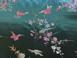 Oriental, Chinese, Japanese pattern, floral bird furniture fabric