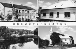 B - posta 186 clean Hungarian cities and settlements: longspereszteg
