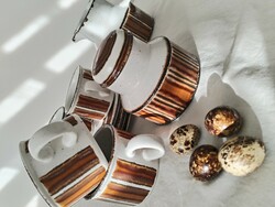 Bauhaus - English Ceramic Breakfast Set - 4 Person / Stonehenge
