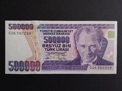 Törökország 500000 Lira 1994 aUnc+
