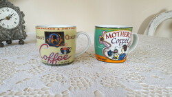 2 Heavy ceramic mugs