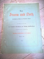 Strurm und Nothr régi újság 1881