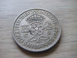 2 Shilling  1947   Anglia