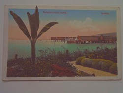 D200567 postcard - Balatonalmád bath house 1922 pu 1930