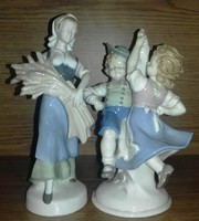 2 rare Carl Scheidig Grafenthal porcelain figurines for sale - display case condition, marked