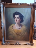 Asztalos Gyula - női portré