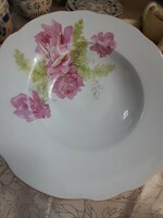 Zsolnay rose wall plate
