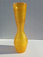 Karcagi fátyol üveg váza 27 cm!