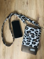 Leopard print phone bag