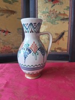 Mónus ferenc ceramic goblet with a unique color scheme