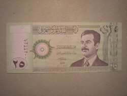 Irak-25 Dinar 2001 UNC